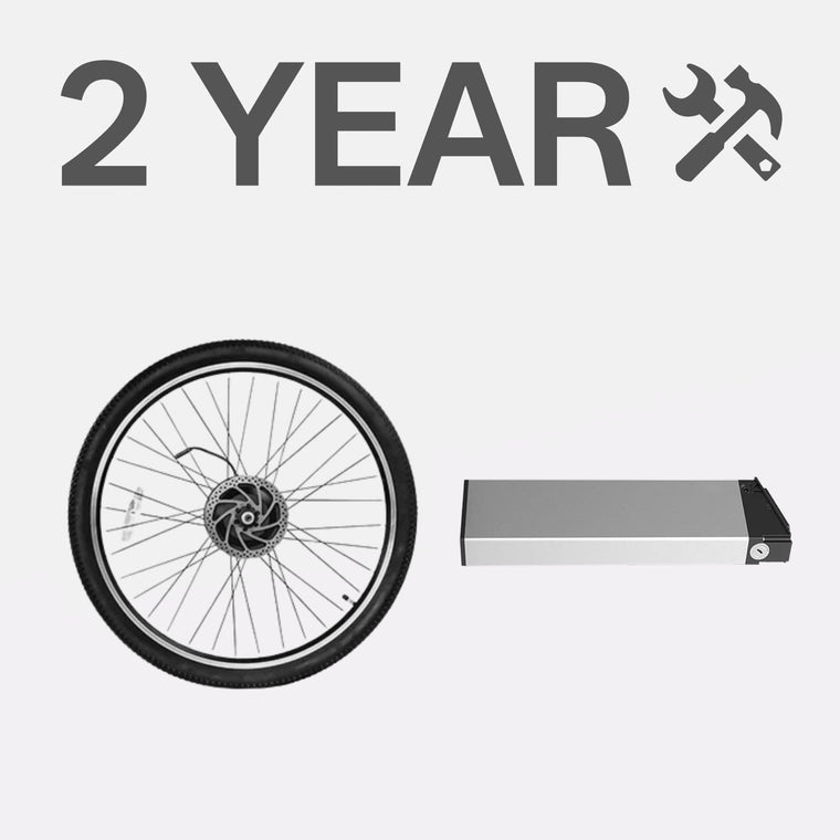 2 Jahre erweiterter Batterie- und Motor-Serviceplan
