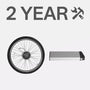 2 Jahre erweiterter Batterie- und Motor-Serviceplan
