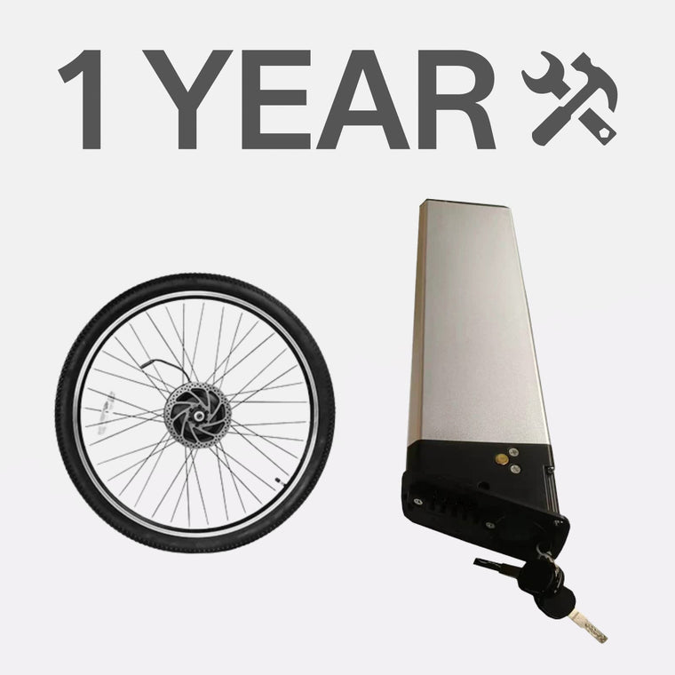 1 Jahr erweiterter Batterie- und Motor-Serviceplan