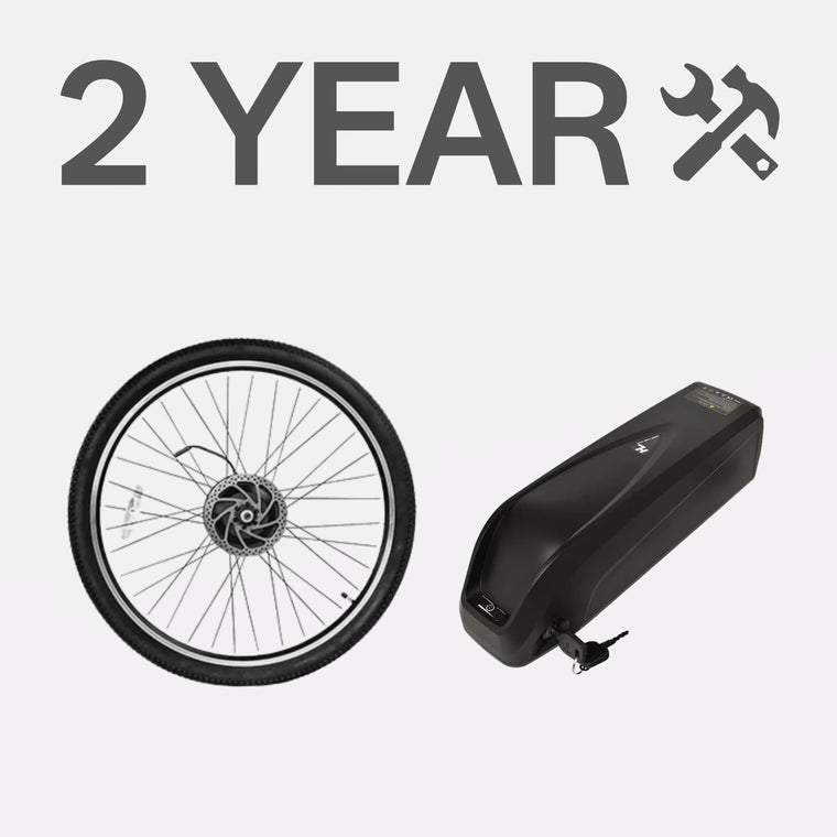 2 Jahre erweiterter Batterie- und Motor-Serviceplan
